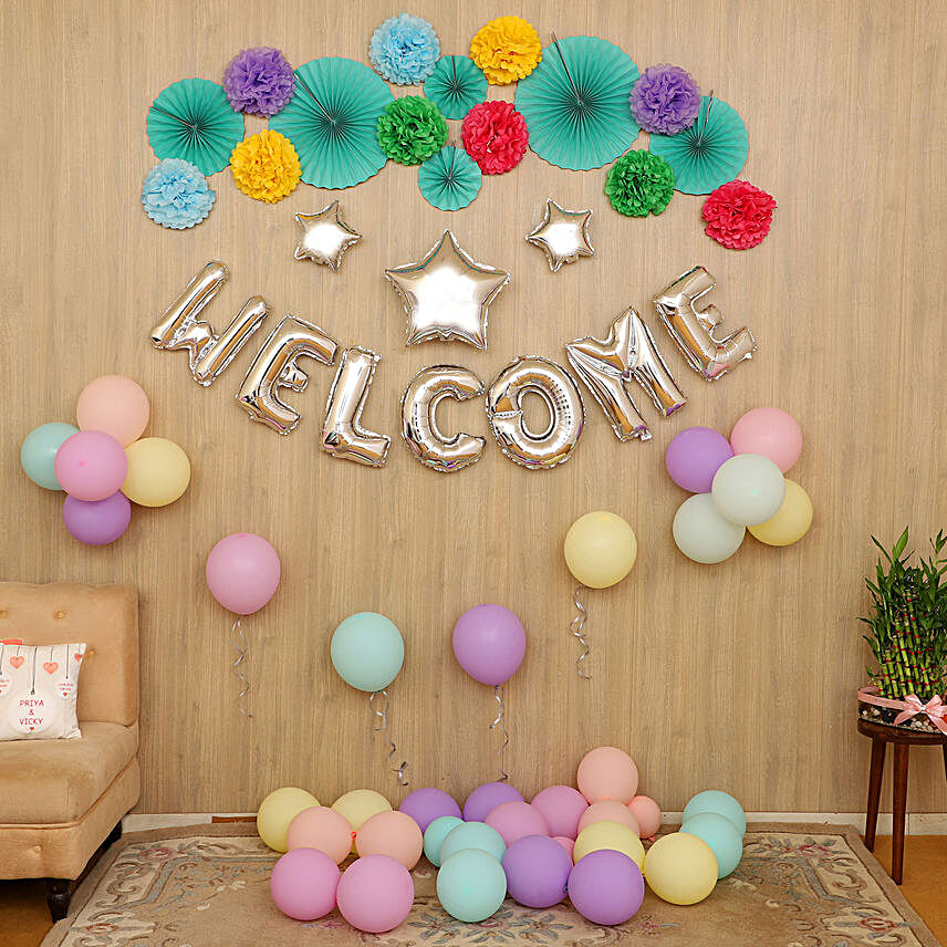 Surprise Welcome Party Decor