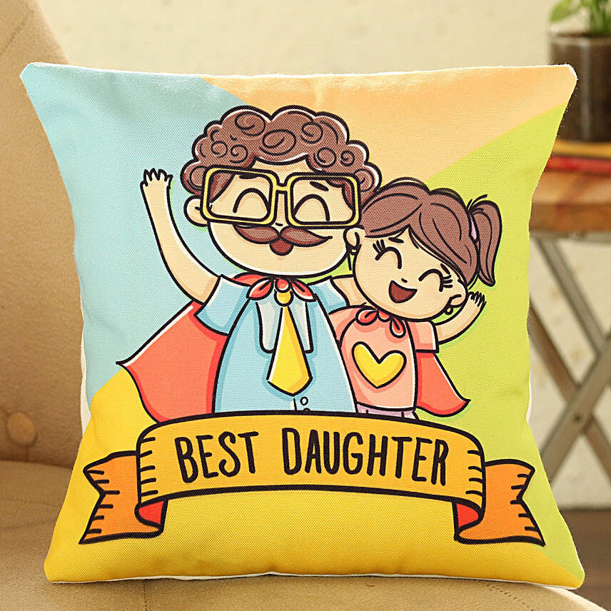 Best Daughter Cushion