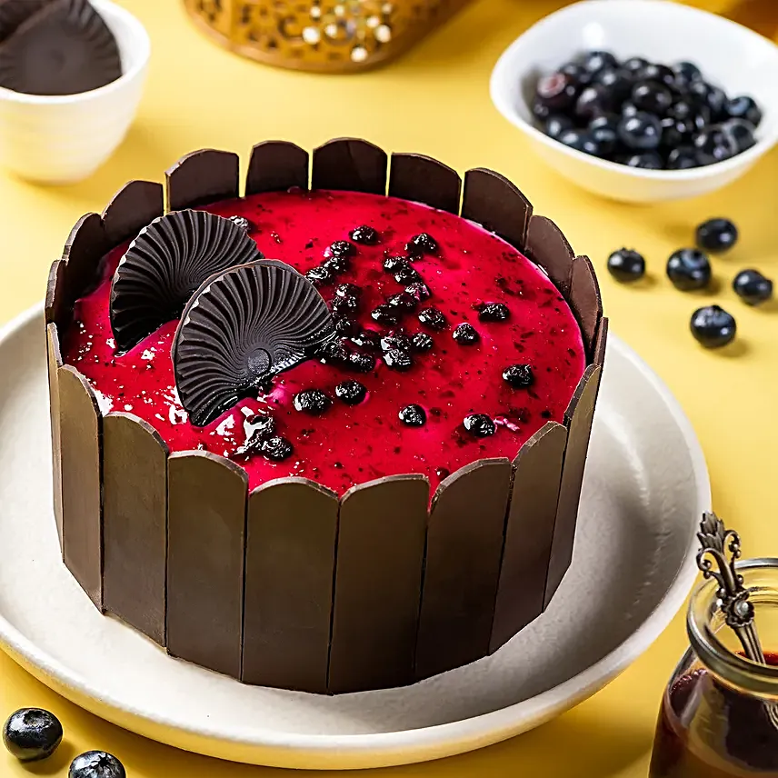 Blueberry Designer Cake- Half Kg