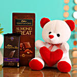 Cute Teddy With Temptations & Bournville
