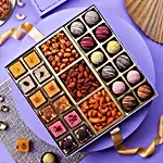 Fruit Fudge & Roasted Dry Fruits Gift Pack with Marzipan Balls
