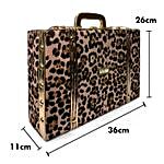 Cheetah Print Trunk cum Luggage Bag
