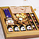 Leather Box with Assorted Chocolate