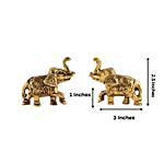 Regal Golden Elephant Set