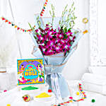 Happy Holi Floral Celebration Combo