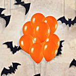 Orange Latex Balloons 10 Pcs