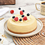 Plain Baked Cheese Cake 4 Portion