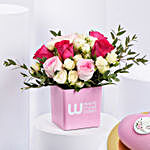 Wishing Wonder Women Flowers With Cake