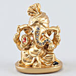 Designer Diyas And Golden Pagdi Ganesha Idol Usa Gift Designer