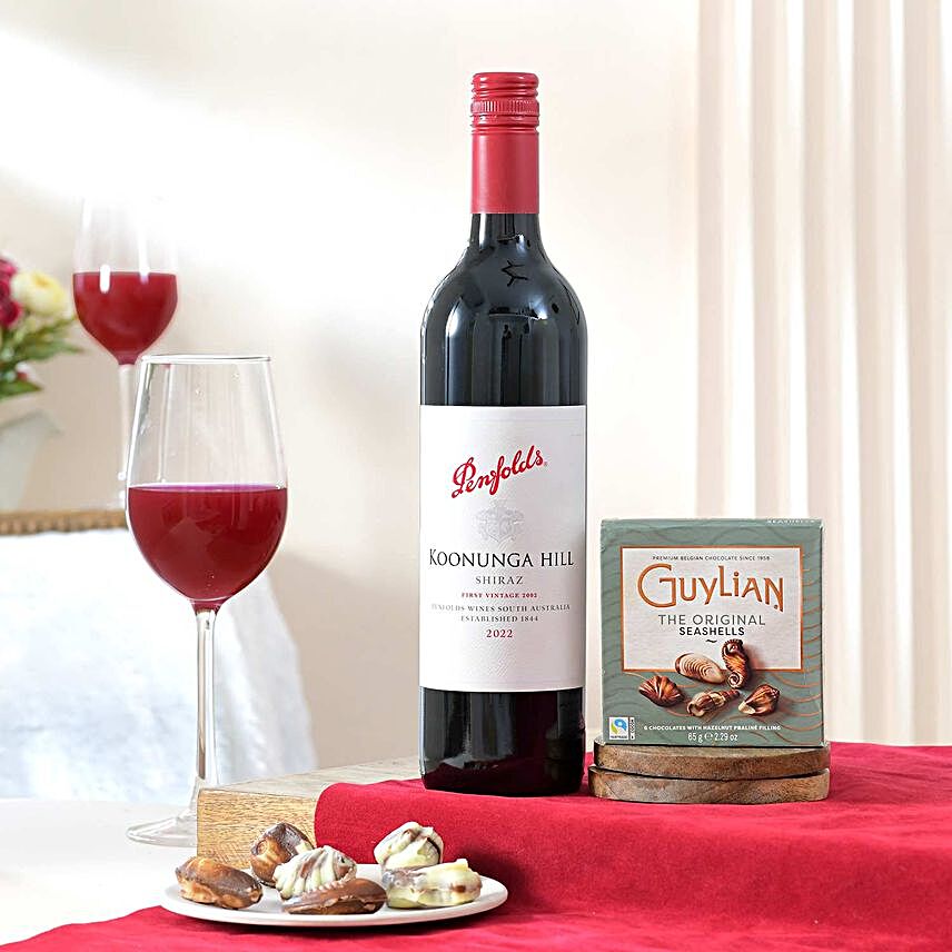 Luxury Wine & Chocolate Delights Combo