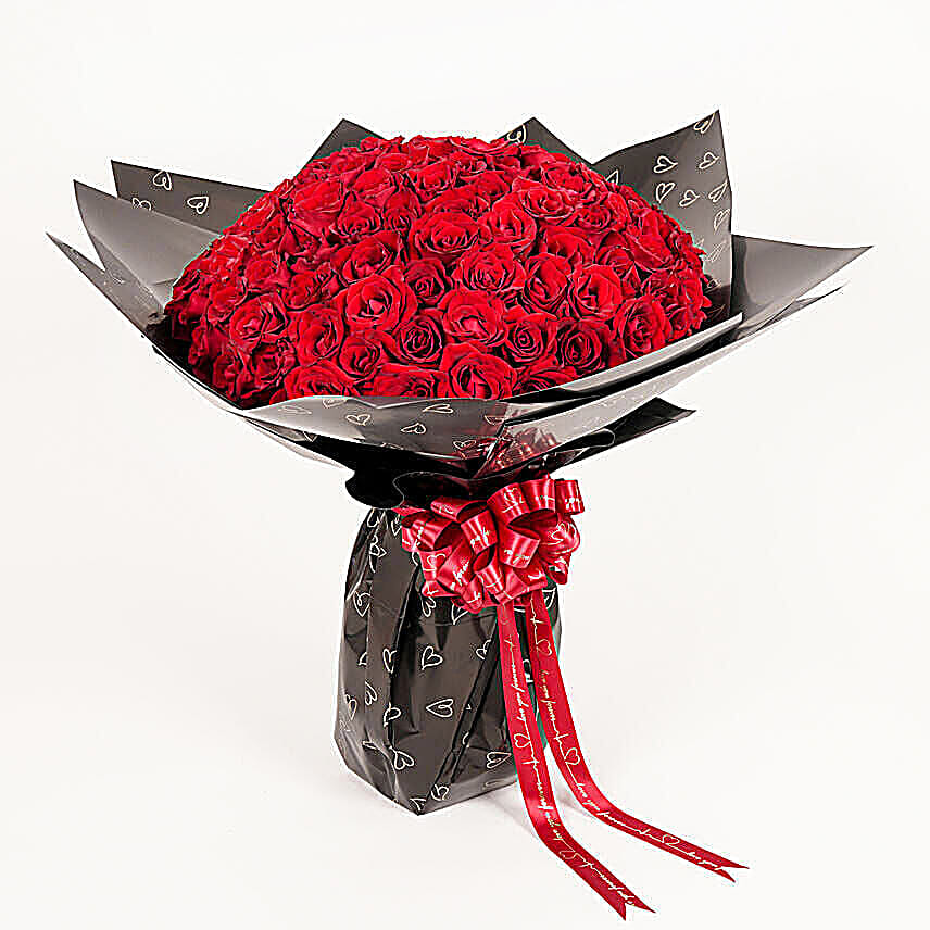 111 Red Roses Grand Bouquet