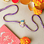 Bal Ganesha Cheerful Charm Rakhi & Sweet Treat