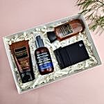 Premium groomimg set with Personalized Card Holder