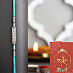 Glittering Grandeur Rakhi Set & sweets Collection