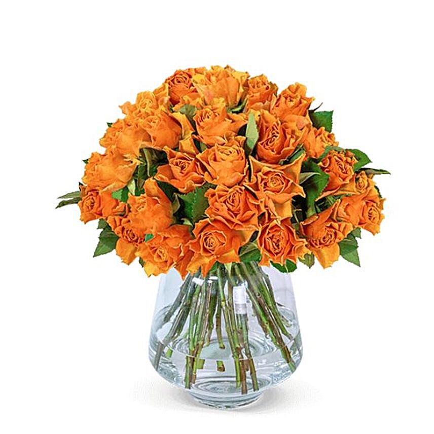 Magical 20 Orange Roses