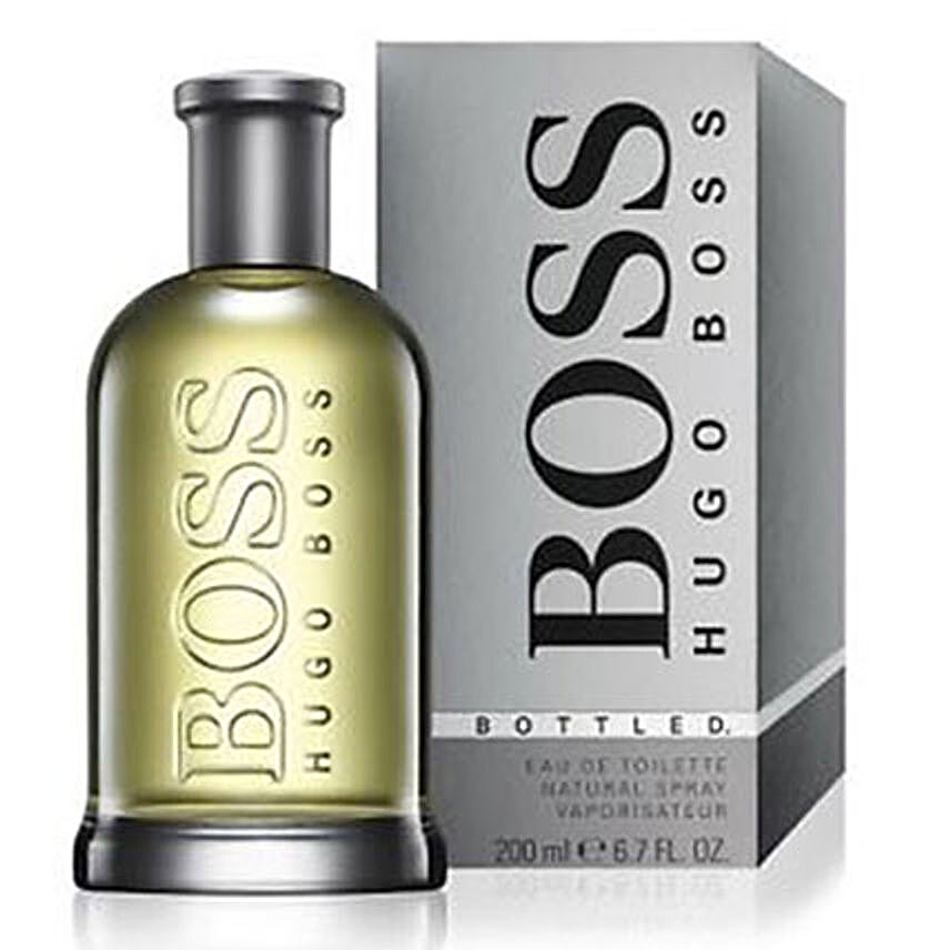 Boss Bottled Grey By Hugo Boss For Men Edt 200 Ml kuwait | Gift Boss  Bottled Grey By Hugo Boss For Men Edt 200 Ml- FNP