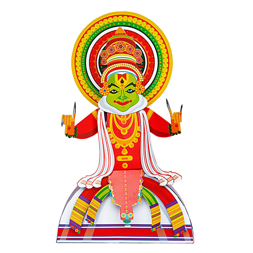 Buy/Send Toiing Craftoi Kathakali 3D DIY Paper Craft Kit Online- FNP