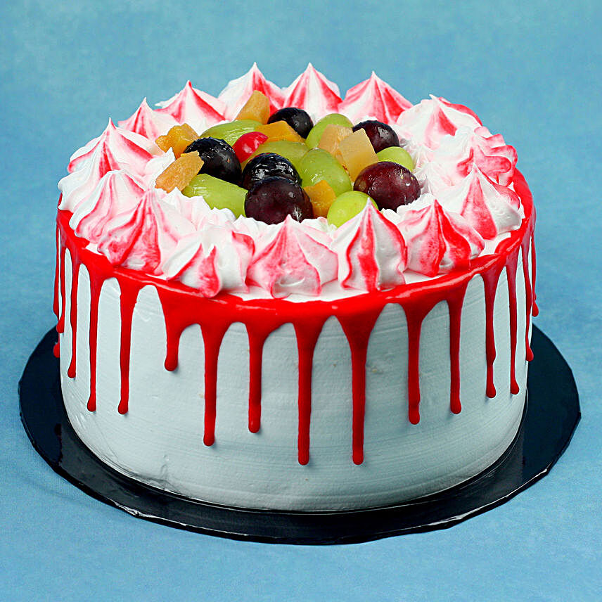 Buy Send Loaded With Fruits Cake Half Kg Online Ferns N Petals