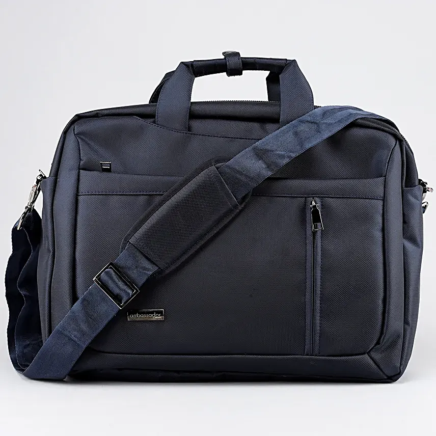 Buy Send Blue Bata Laptop Bag Online FNP