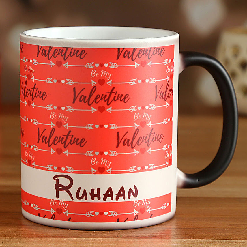 Buy/Send Personalised Name Valentine Magic Mug Online- FNP