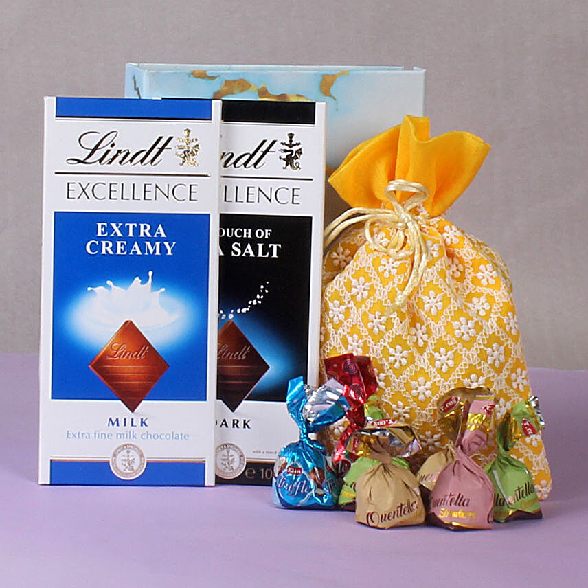 Buy/Send Unique Lindt Chocolate Love Treat Online- FNP