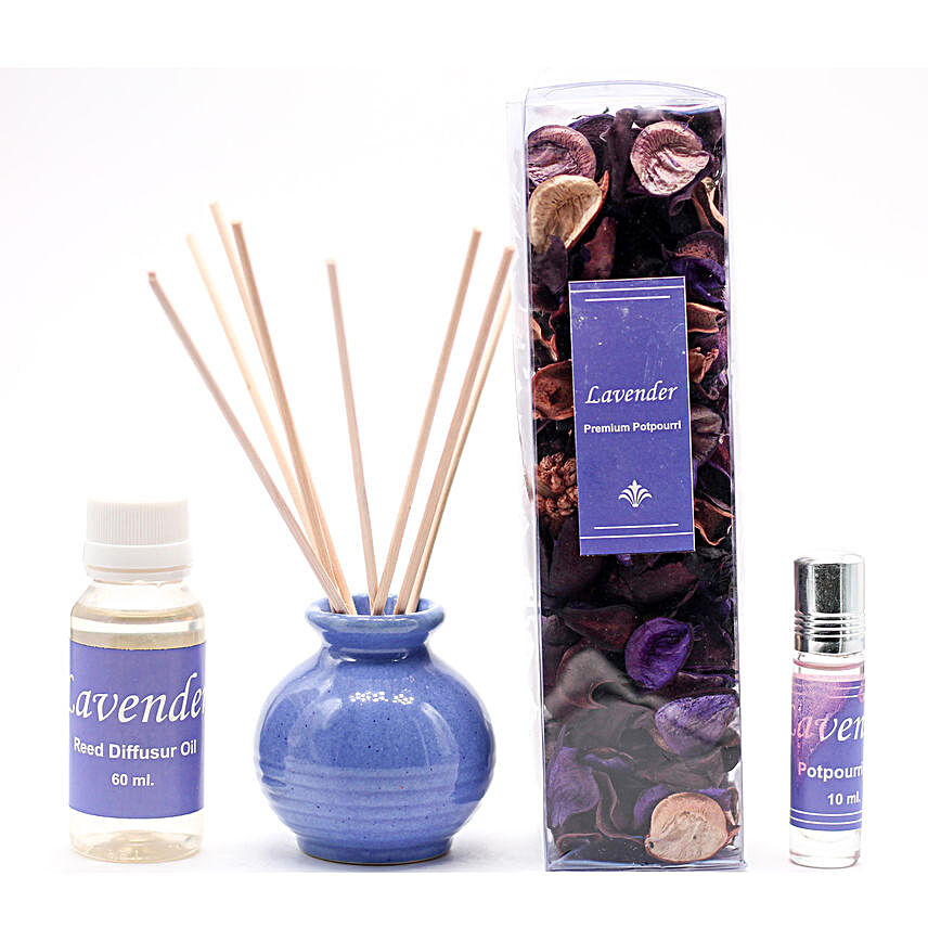 Reed Diffuser Gift Set- Lavender