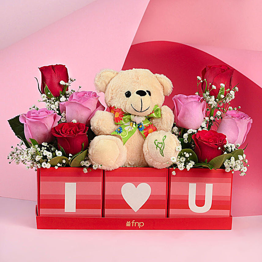 Happy Teddy Day Gifts Online | Teddy Bear for Him/Her - FNP