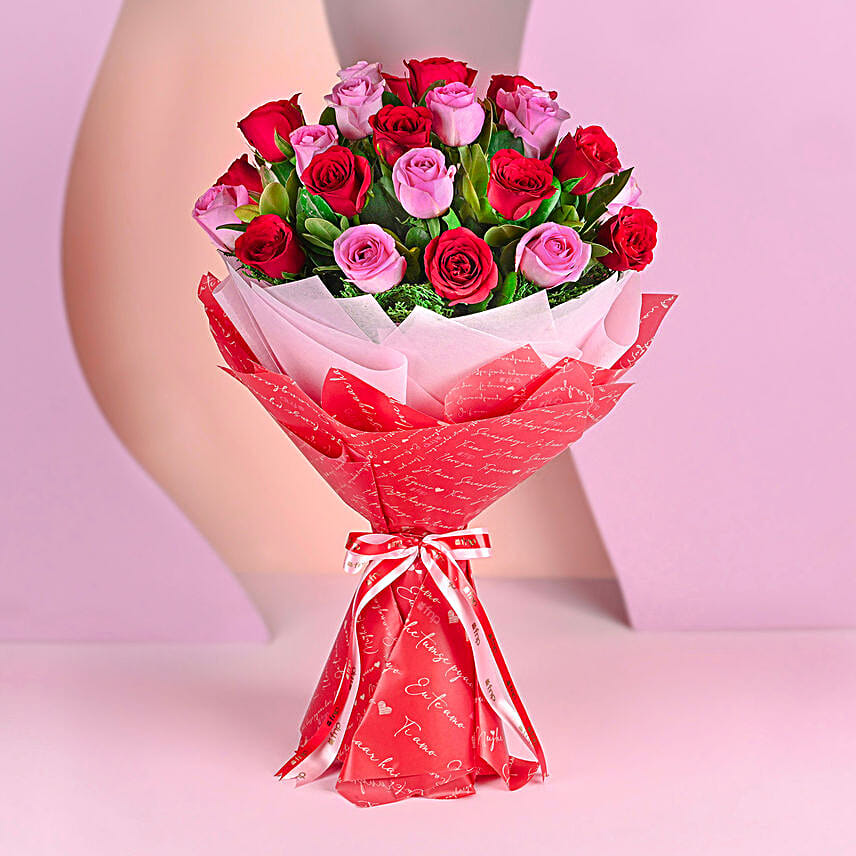 Language of Love Rose Bouquet