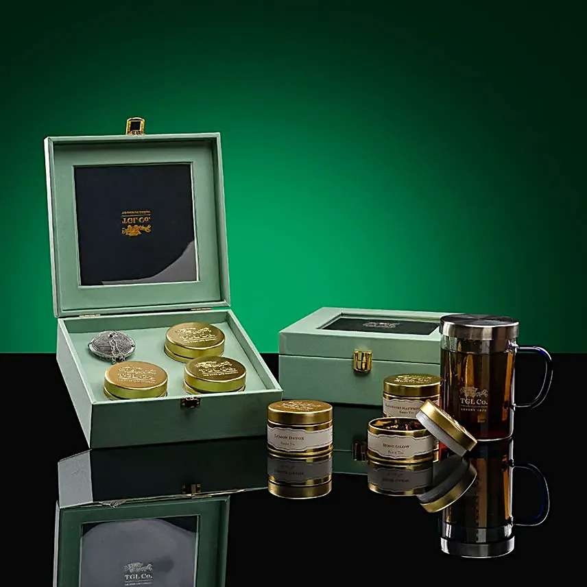 TGL Delighted Cheer (Mint) Premium Tea Gift Box