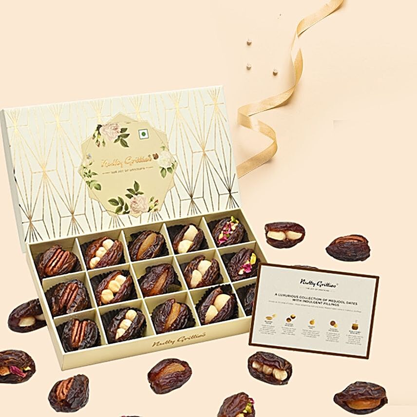 Nutty Gritties Gourmet Stuffed Dates Collection  350gm