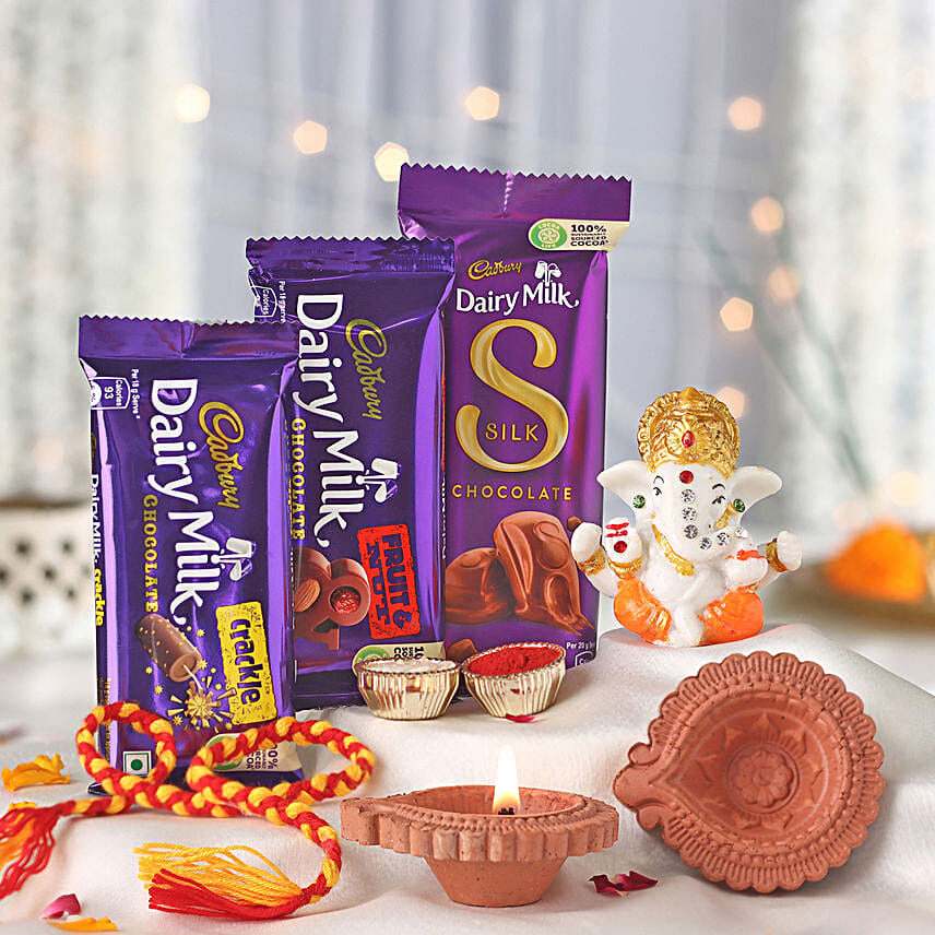 Buy/Send Festive Season Wishes & Dairy Milk Medley Online- FNP