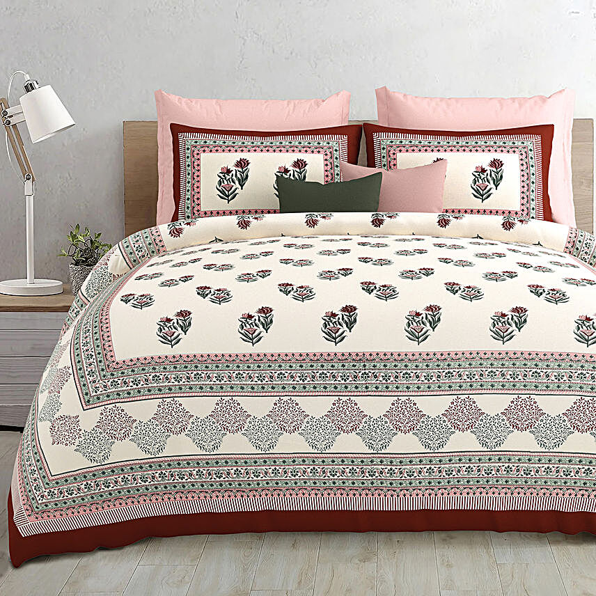 Timeless Comfort Bedcover Set- Pink