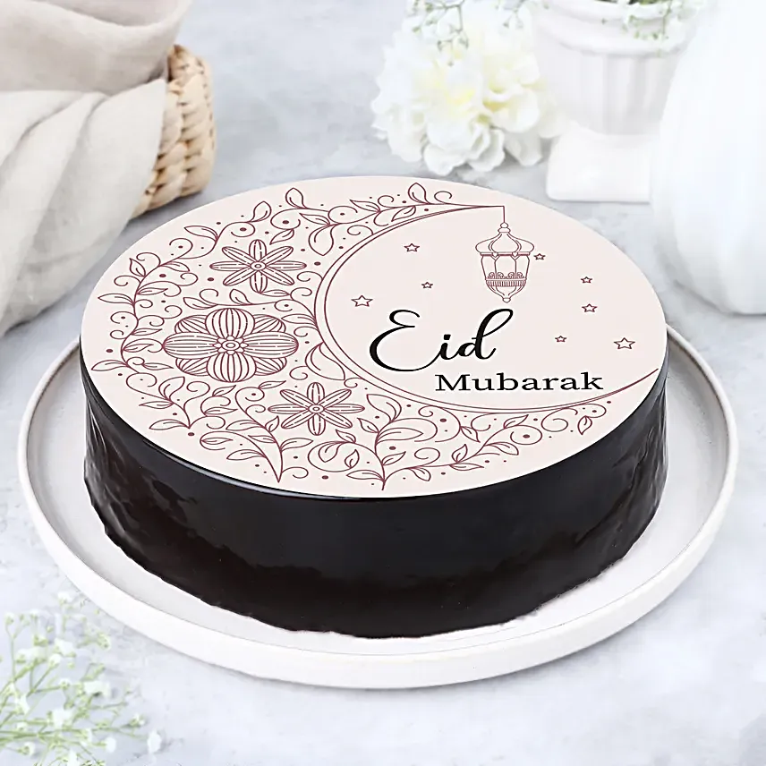 Eid Al-Fitr Chocolate Cake-Half kg