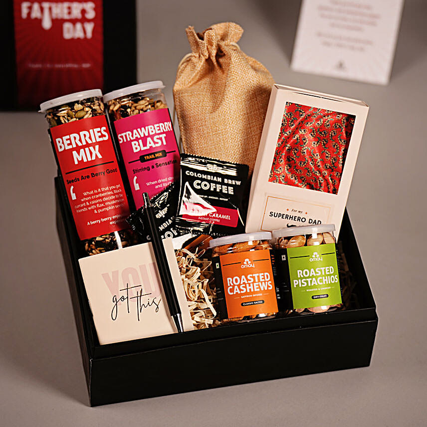 Healthy Snacks Gift Hamper For Dad