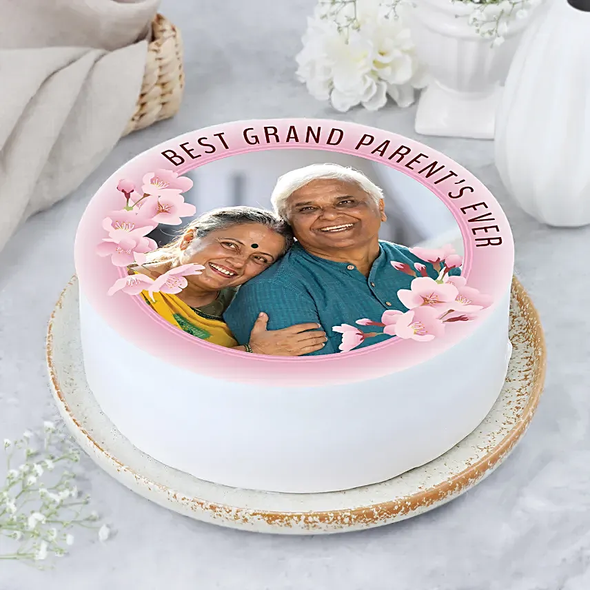 Best Grandparents Eggless Chocolate Cake 1Kg