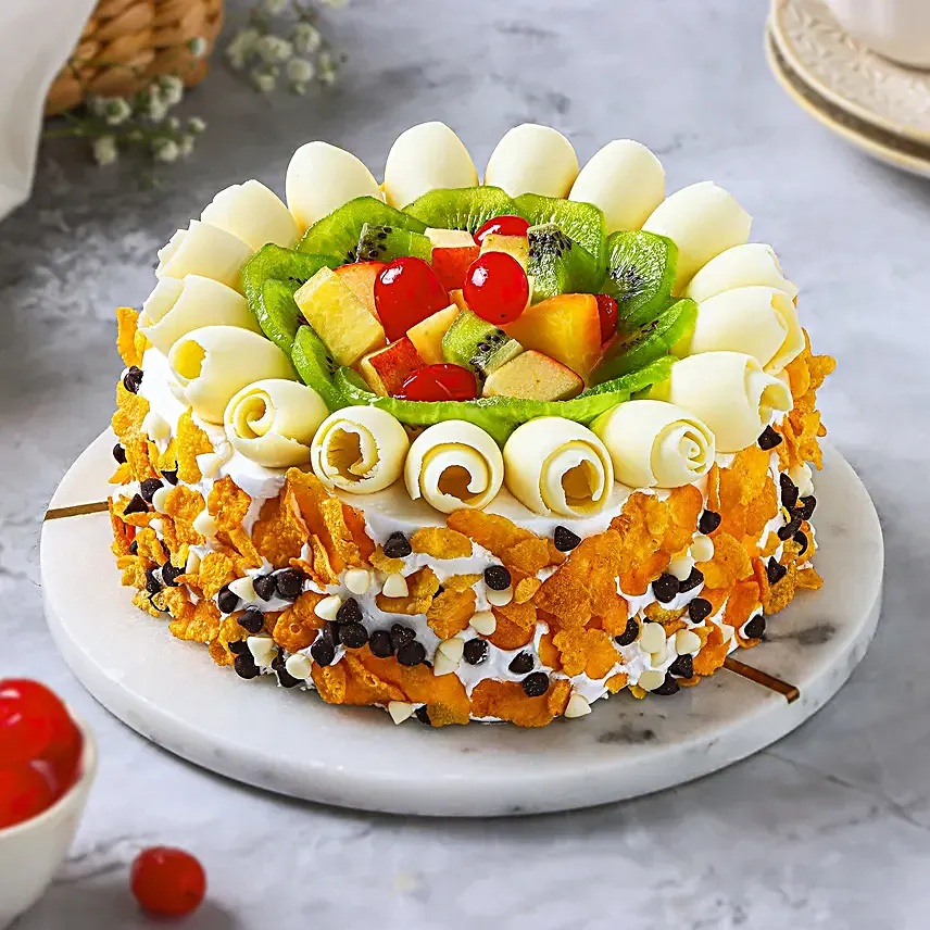 Fruit Overload Cake Half Kg Eggless