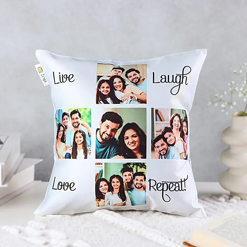 Live Love Laugh Cushion