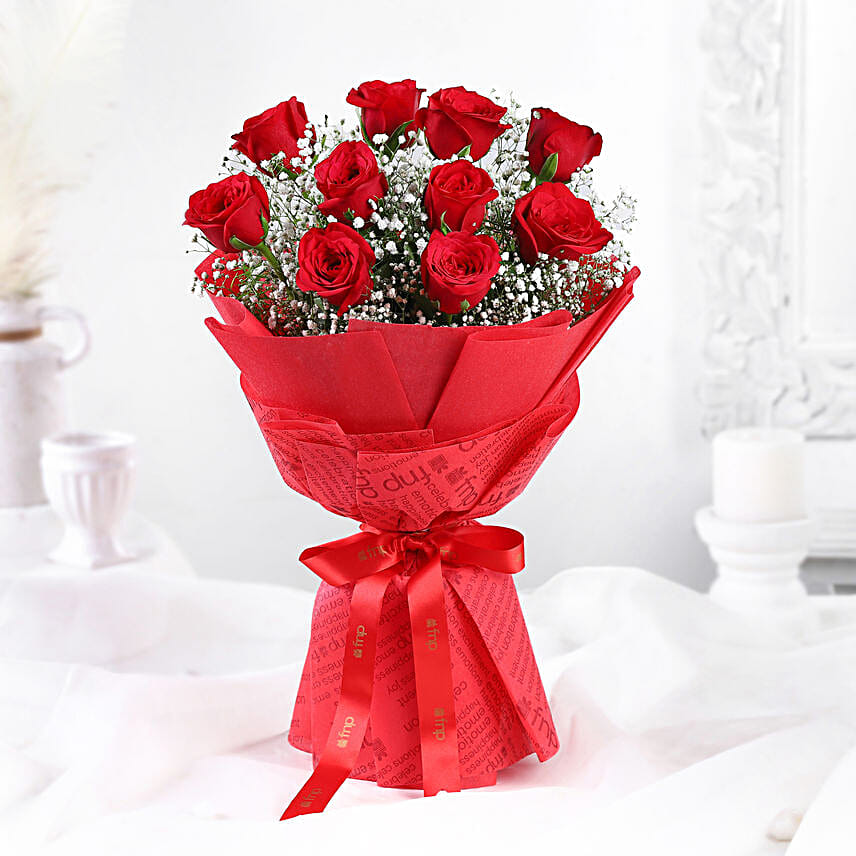 Timeless Love Red Roses Bouquet