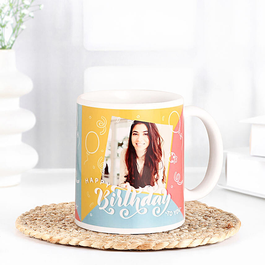 Personalised Birthday Girl Mug