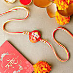 Sculpted Ganesha 3D Rakhi & Ferrero Rocher Gift Set