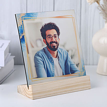 Custom Obituary Photo Stand - Handcrafted in the USA