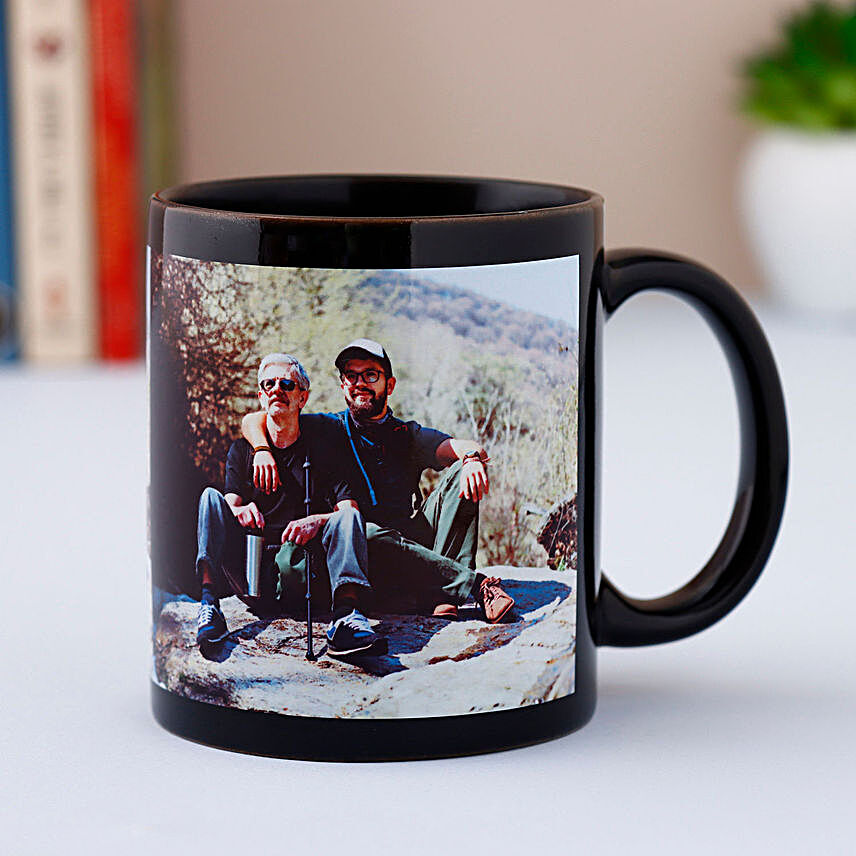 Personalized Black Mug mauritius | Gift Personalized Black Mug- FNP