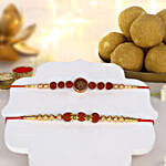 Serene Spirit Rudraksha Rakhi N Besan Laddoo Treat