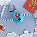 Playful Rock-Paper-Scissors Toy Rakhi & Ferrero Delight