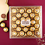 Sculpted Ganesha 3D Rakhi & Ferrero Rocher Gift Set