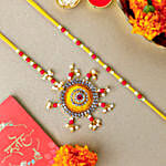 Family Rakhi Set & Sweets Combo