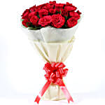 Exquisite 25 Red Roses Bouquet