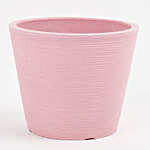 Mini Conical Recycled Plastic Vase Pink