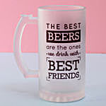 Frosted Beer Mug For Best Friend