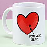 You Are My Heart Printed Mug